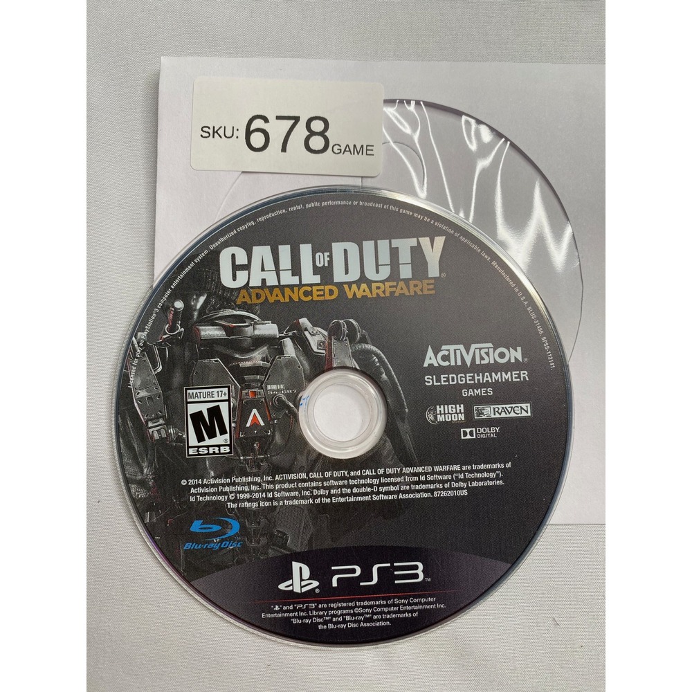 Call of Duty Advanced Warfare PS3